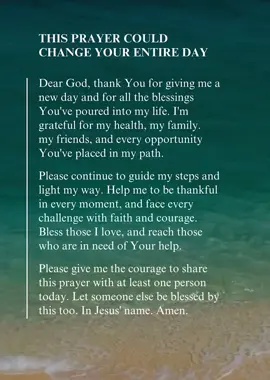 Dear God, thank you for this beautiful morning. Thank you for waking me up, I’m healthy and alive. Thank you for all the blessings you have given us. Thank you for giving me opportunity everyday. I’m forever grateful to You. Amen 🙏🏼 #prayer #Godisgood #thankful #blessed #fyp #foryou #fypシ #foryoupage 🤍