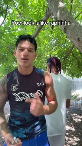 look-alike raphinha💙❤️ @baby  Gang 