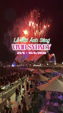 Lễ hội ánh sáng lớn nhất Nam bán cầu Vivid Sydney 2025 đã sẵn sàng #vividsydney #australia #datviettour 