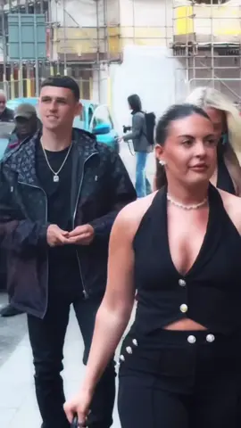 Phil and Becca arriving at Kevin De Bruyne’s leaving party 🫠 #philfoden #foden #fodenthegoat_ #becca #mancity #manchestercity #kdb #kevindebruyne #kdbteam 