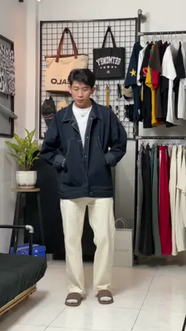 đây là con Áo Khoác Jeans Denim sẽ khiến ae không phải hối hận khi xuống tiền👌🏻#Sonwflop📸 #phoidonam #áokhoac #jeansdenim #ssstore_aesthetic @SSSTORE.Aesthetic 