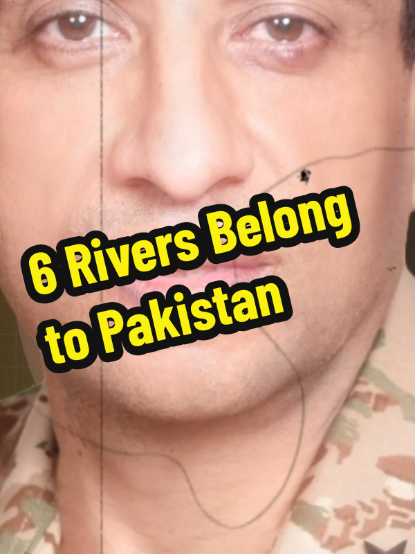 6 Rivers, DGISPR Big Statement #pakistan #facts #maps #tiktok #reels 