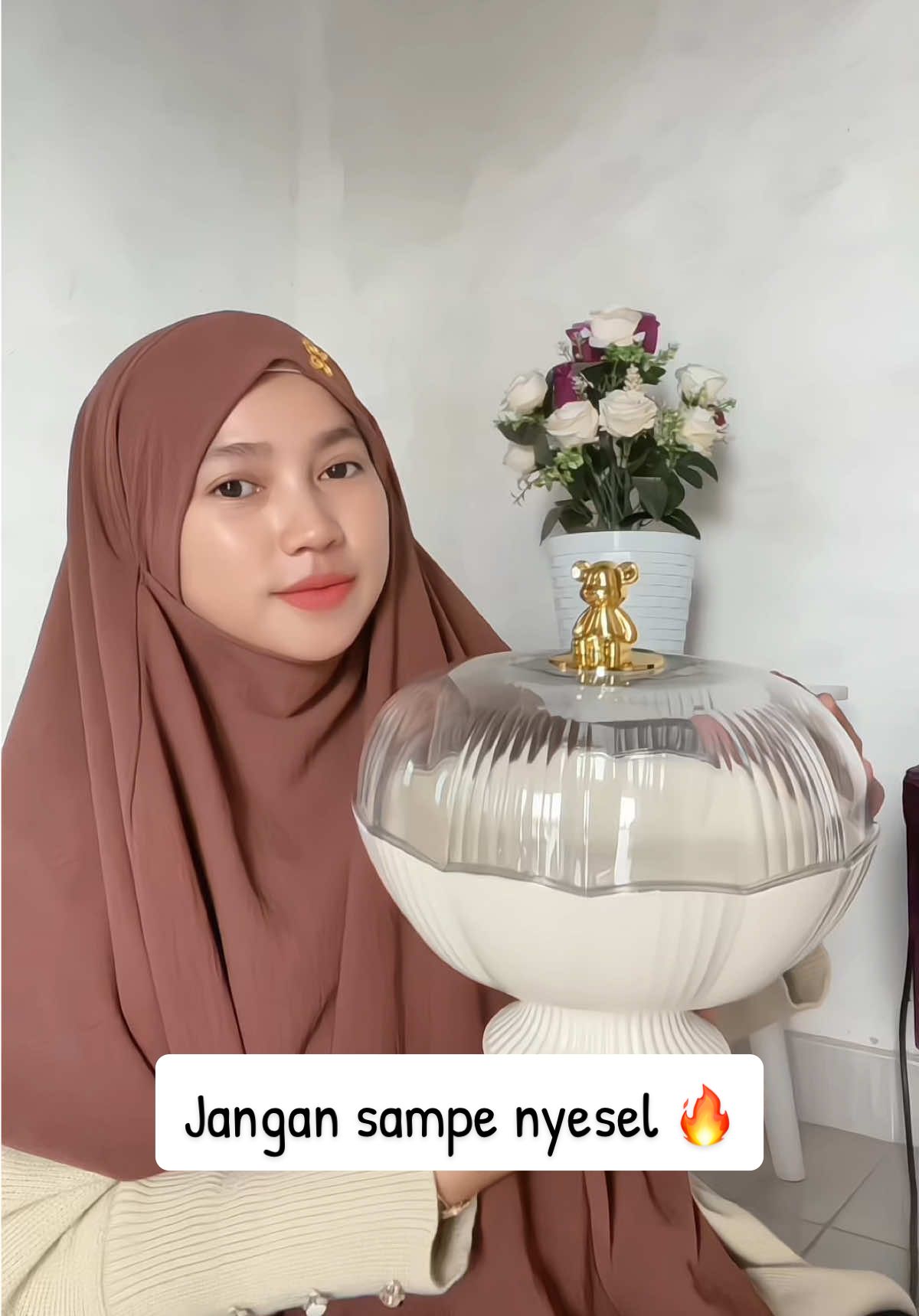 Wah ini tenpat buah terbaru udah satu set sama tutupnya😍#tempatbuah #perabotanrumahtangga #peralatanrumahtangga #Home 