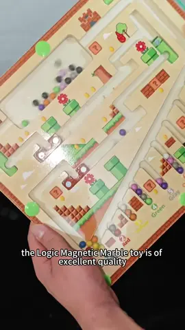 Magnetic Maze Board for Kids!#montessori #montessoritoys #supermario #supermariobros #retrogamer #retrogaming #kidstoys #kidstoy #nin10do #ninstagram 
