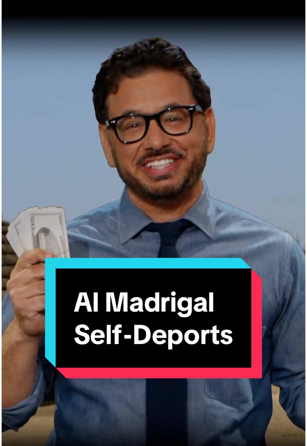 @Al Madrigal would be an idiot NOT to self-deport to South Sudan for $1000 and a Capri Sun #DailyShow #AlMadrigal #Deportation 