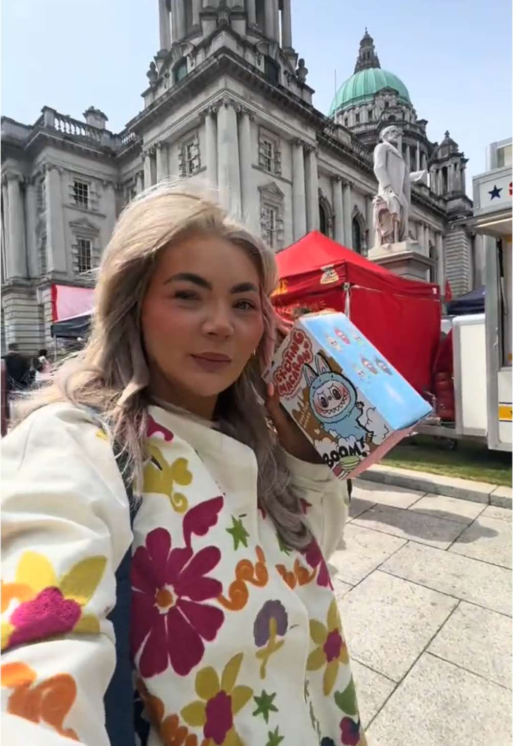 Run to the Belfast spring markets!? #labubu #belfast 