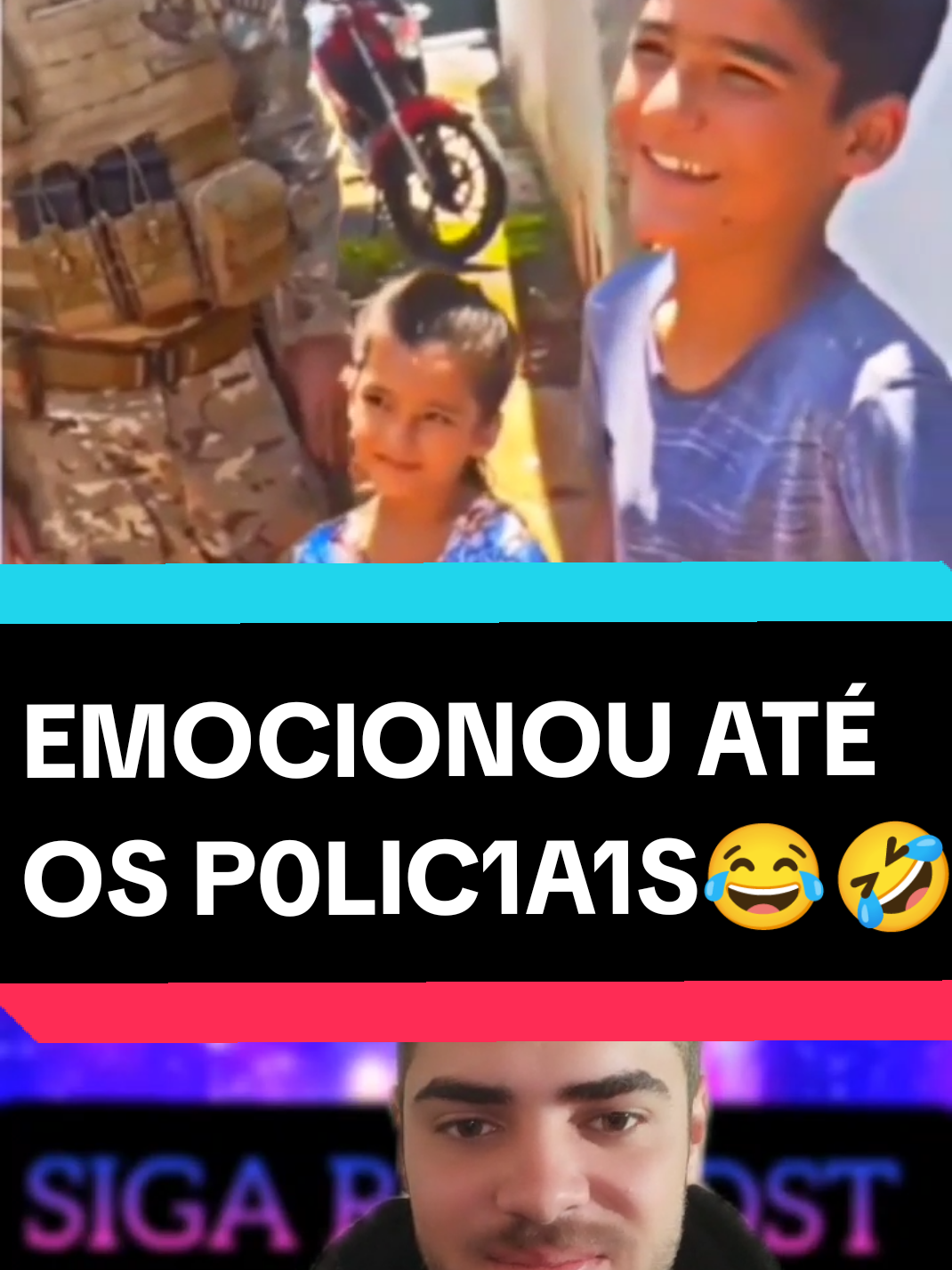 crianças afegãs emocionaram os p0l1c1as 😭