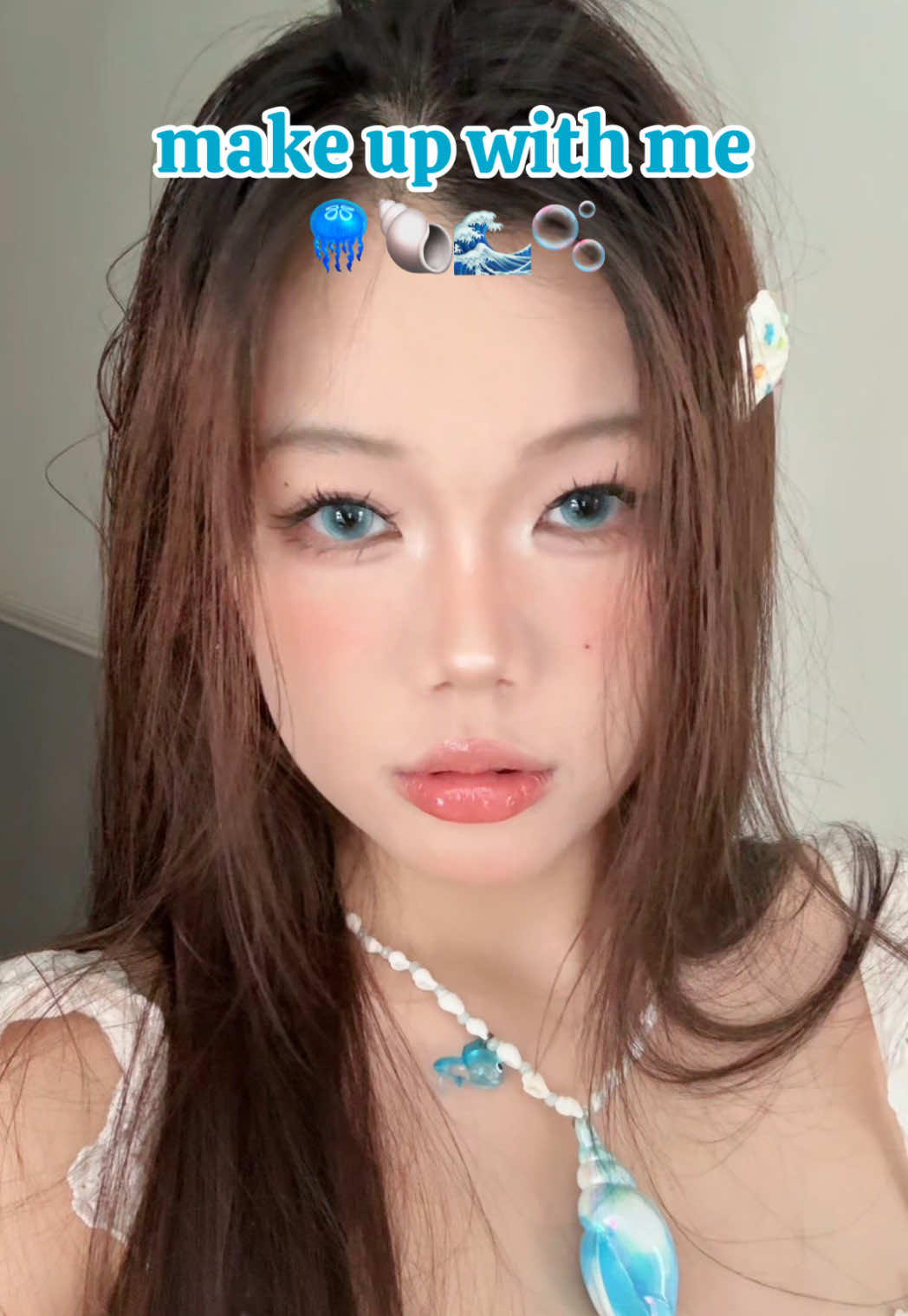 Muốn đi biển quá điiiii thuiiii 🪼🐚 #BeautyTok #carslan #goclamdep #thuvienmakeup 