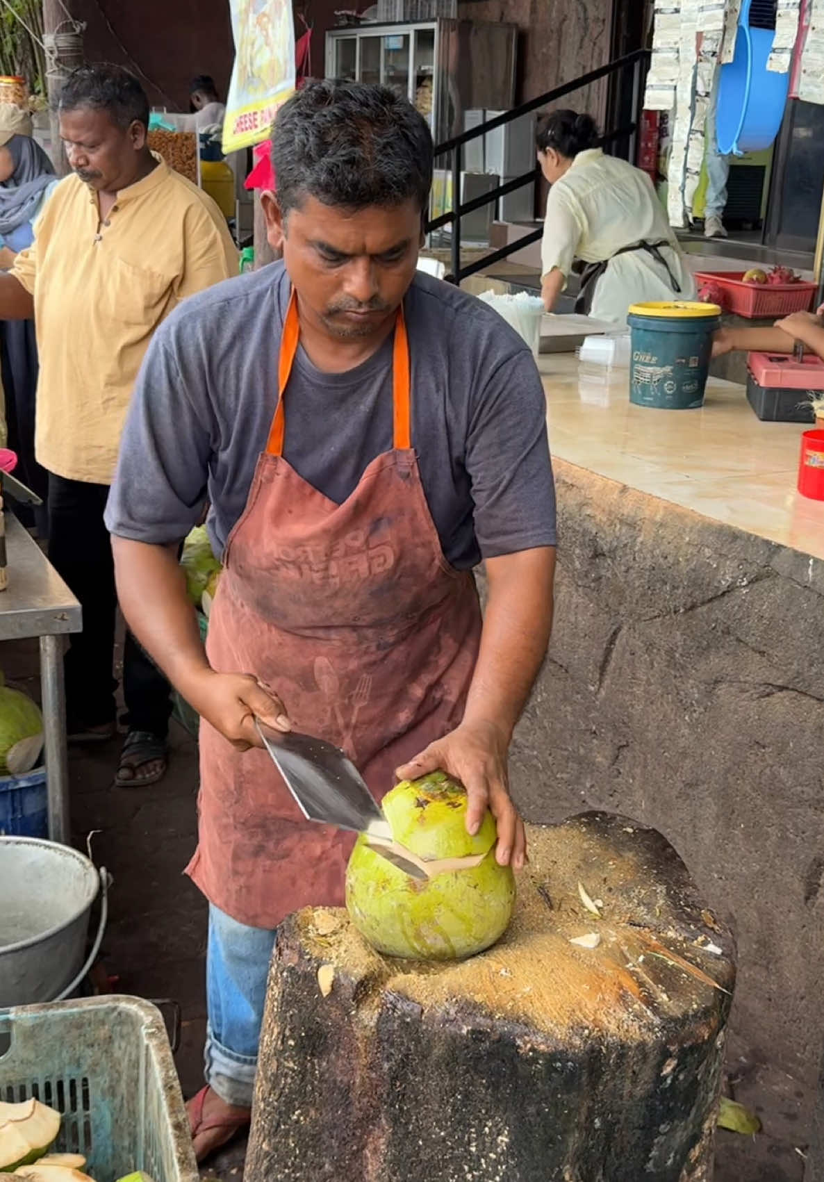 1$ Amazing Coconut Cutting Skill - Malaysia Street Food #short #foryou #f #fyp #foryoupage #fy #fypage #tiktok #trendingvideo #shorts #fyppppppppppppppppppppppp #real #f #f