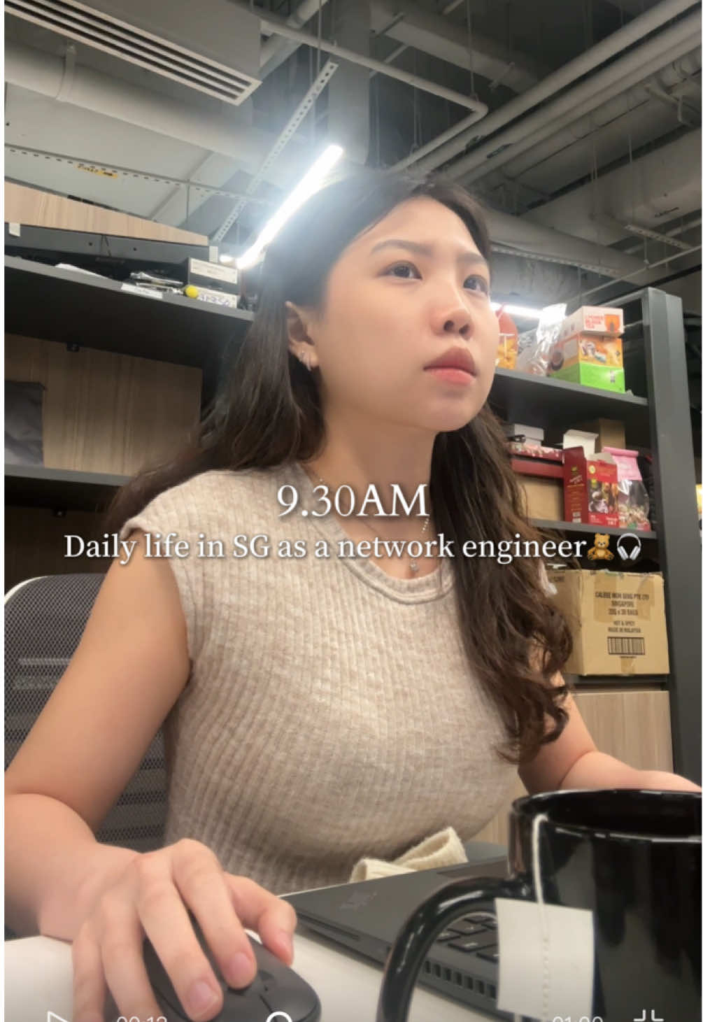 🇸🇬｜Daily life as a network engineer in SG🧸  #dailyvlog #workvlog #sgtiktok #dailylife #fyp #networkengineer #Vlog #singaporelife