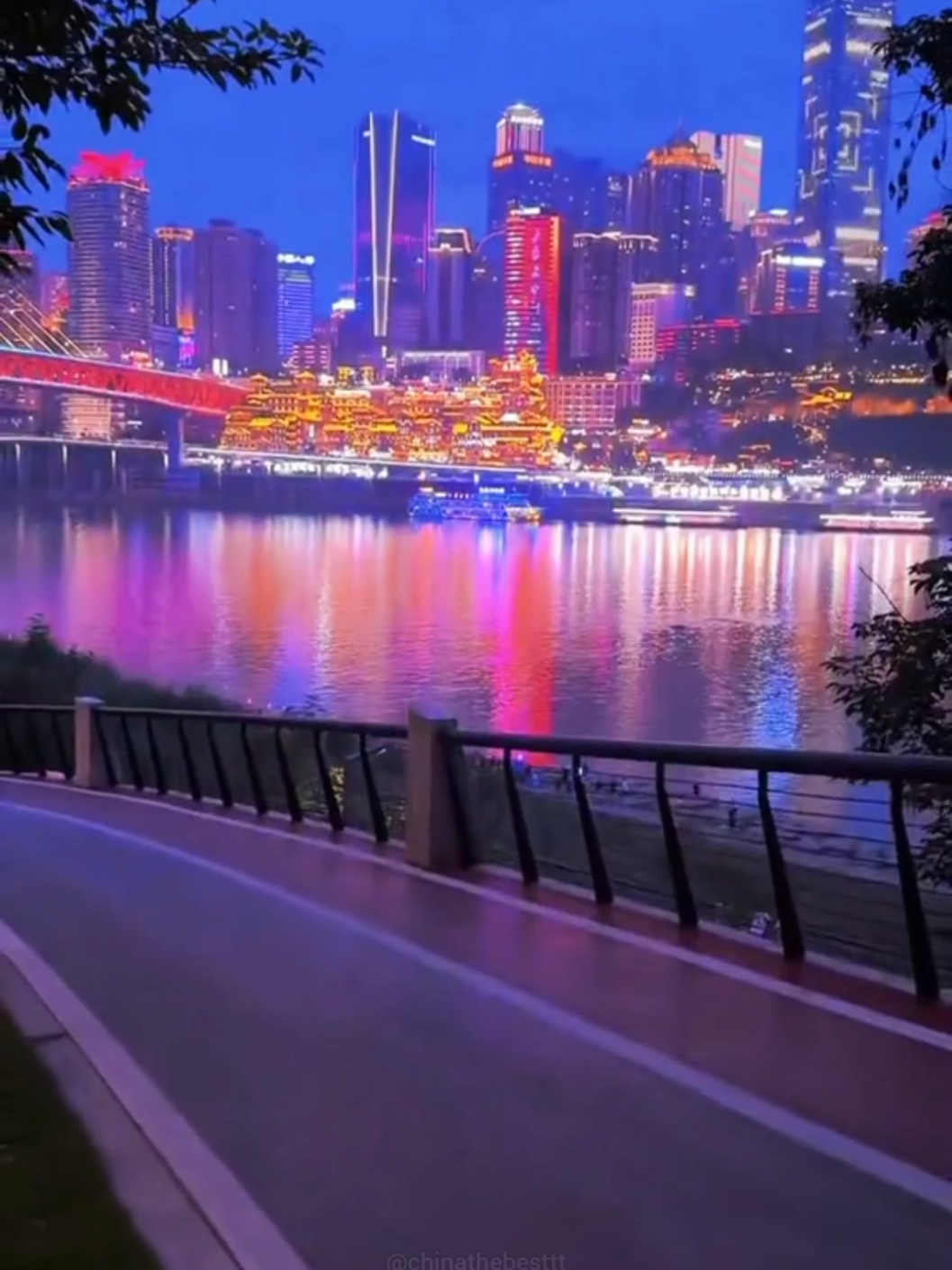 I LOVE CHINA 🇨🇳😍😍 (first version of video) #China #USA #douyin #edit #city 