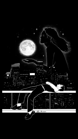 Nyctophilia: love of darkness or night; finding relaxation or comfort in the darkness. #blackandwhite #celestial #melancholy #sadvibes #moon   #nightcore #dreamcore 