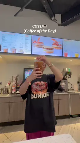 Tastes like I'm sitting in my sophomore year geometry class LOL   #fyp #coffee #dunkin #dunkindonuts #coffeeorder 