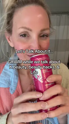 Let’s Talk About It…GRWM while we talk about K beauty, beauty hacks, & Life #fyp #fypシ #fypage #trending #letstalkaboutit #girl #sis #momlife #OOTD #grwmroutine #grwm #grwmmakeup #grwmstorytime #storytime #pov #kbeauty #kbeautyskincare #skincare #makeup #beauty #makeuptutorial #beautyhacks @VT Cosmetics US @AquaphorUS @Red Bull 