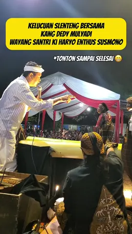 Bapak Aing Bapane Enyoooooong 😁 Slenteng bisa wani nemen guyonane karo Kang Dedi Mulyadi 🤣🤣 Sukses selalu nggih bapak 🌹 . . #kdm #kangdedimulyadi #dedimulyadi #gubernur #gubernurjawabarat #bapakaing #wayang #wayangsantri #wayanggolek #kiharyosusilo #kiharyoenthussusmono #kienthussusmono #dalangsakategal #lupit #slenteng #wayangsantrikiharyo #budaya #putrasatrialaras