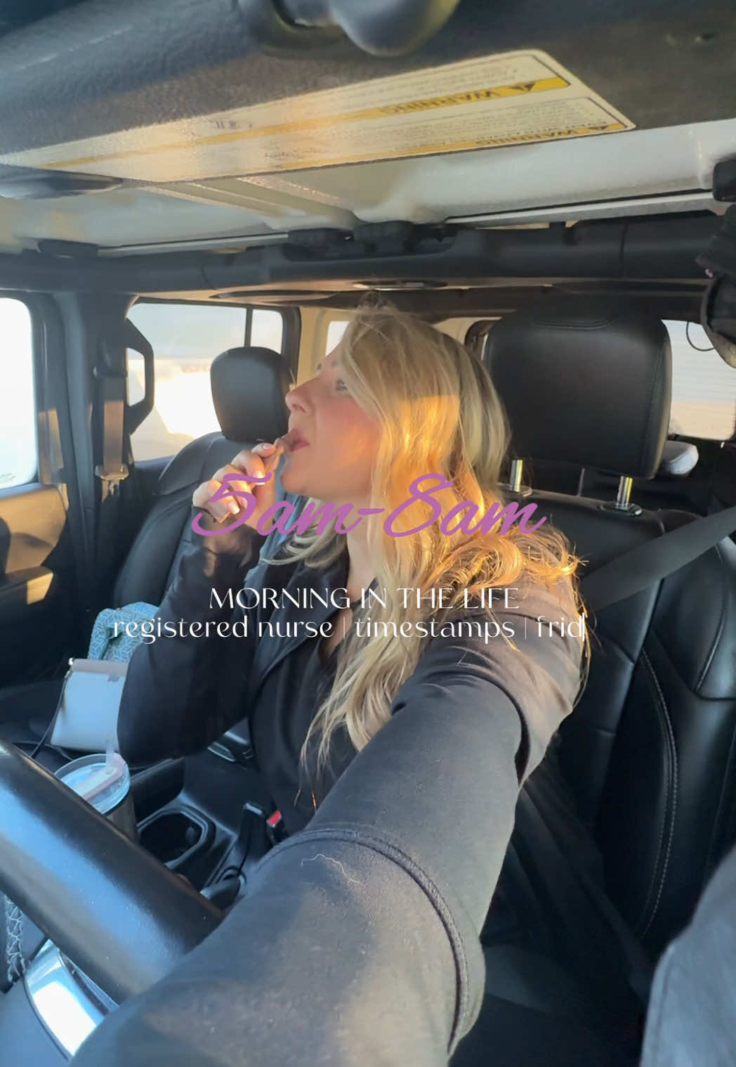 back to scheduled programming (Morgan Wallen) 🤠🤍  morning in the life | registered nurse | timestamps | HAPPY FRIDAY!! It’s a holiday weekend ❤️🤍🩵 @target @Starbucks @Stanley Brand @sephora @Ulta Beauty @Milani Cosmetics @L’Oréal Paris @NYX Professional Makeup @Glow Recipe @Kopari Beauty  #morningroutine #morning #morganwallen #registerednurse #nursesoftiktok 