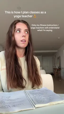 I promise this all makes so much sense in the body 😂 🧘‍♀️ #fitnessinstructor #yoga #yogateacher #vinyasa #yogasculpt 