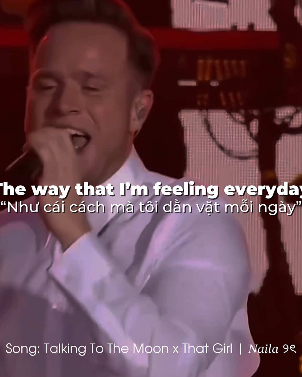 《Talking To The Moon x That Girl》 #nailamusic #usukmusic #thatgirl #ollymurs #talkingtothemoon 