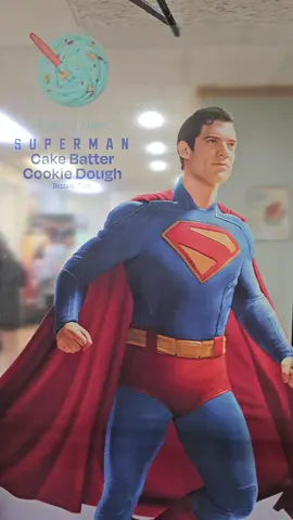 @Dairy Queen SUPERMAN blizzard.  #superman #supermanlegacy #supermanandlois #davidcorenswet #nicholashoult #clarkkent #loislane #jamesgunn #dailyplanet #metropolis #dcuniverse #dc #dccomics #teaser #trailer #comics #viral #foryourpage #foryoupage #dcu #edit #fyp #jamesgunn #supermanedit 