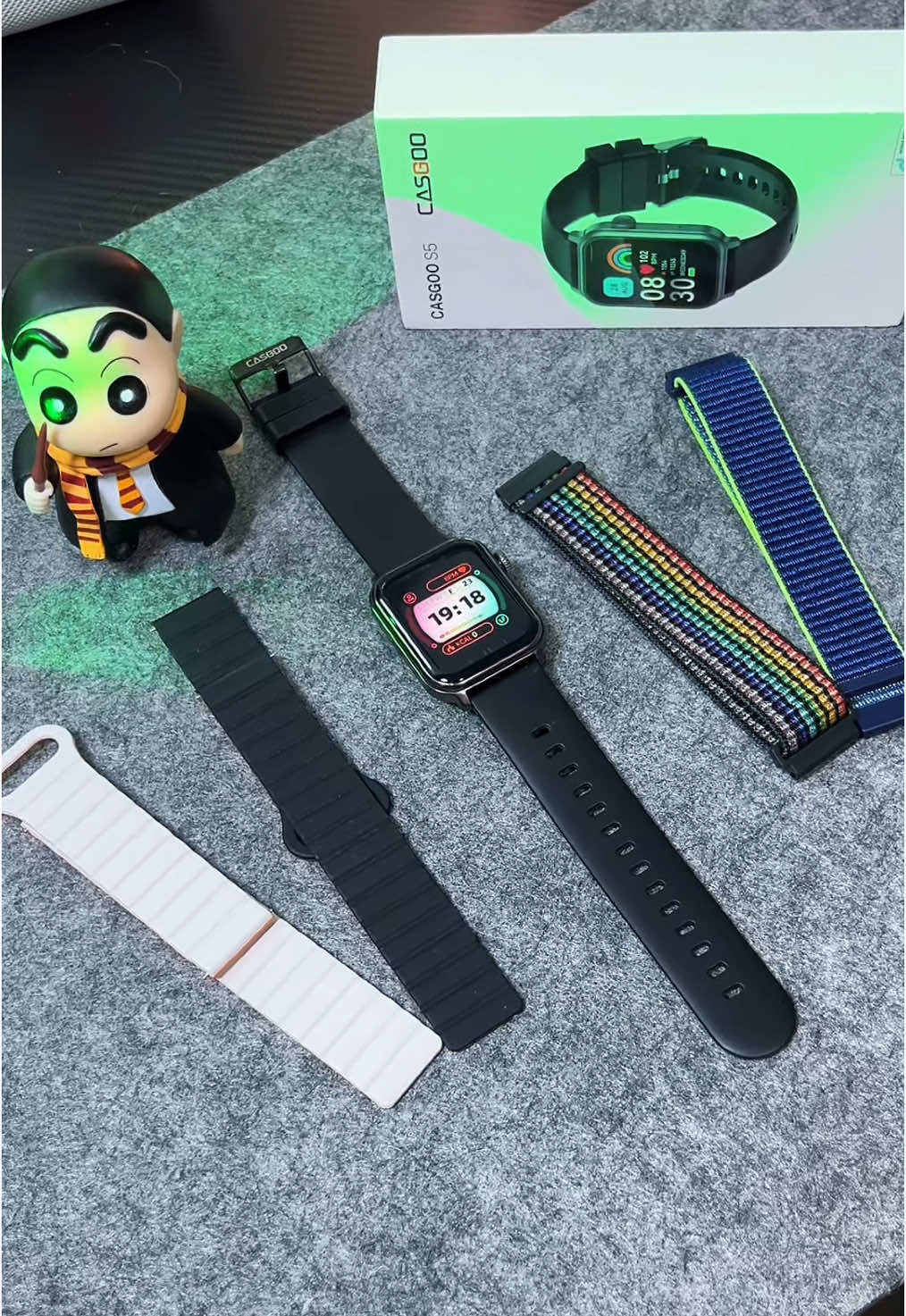 สมาร์ทวอชหลักร้อย ที่ชนกับหลักพันได้แบบสบาย  casgoo s5 ##smartwatch##สมาร์ทวอช##นาฬิกา##casgoo