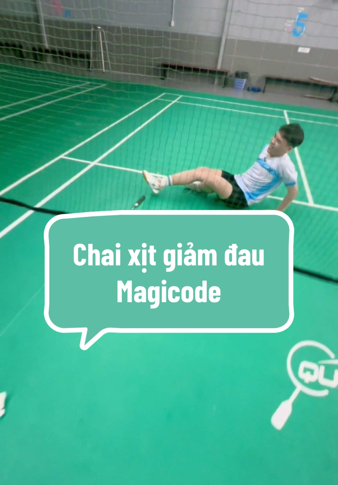 Chai xịt giảm đau Magicode #nhatlamduoc #caulong #thethao #xitgiamdau 