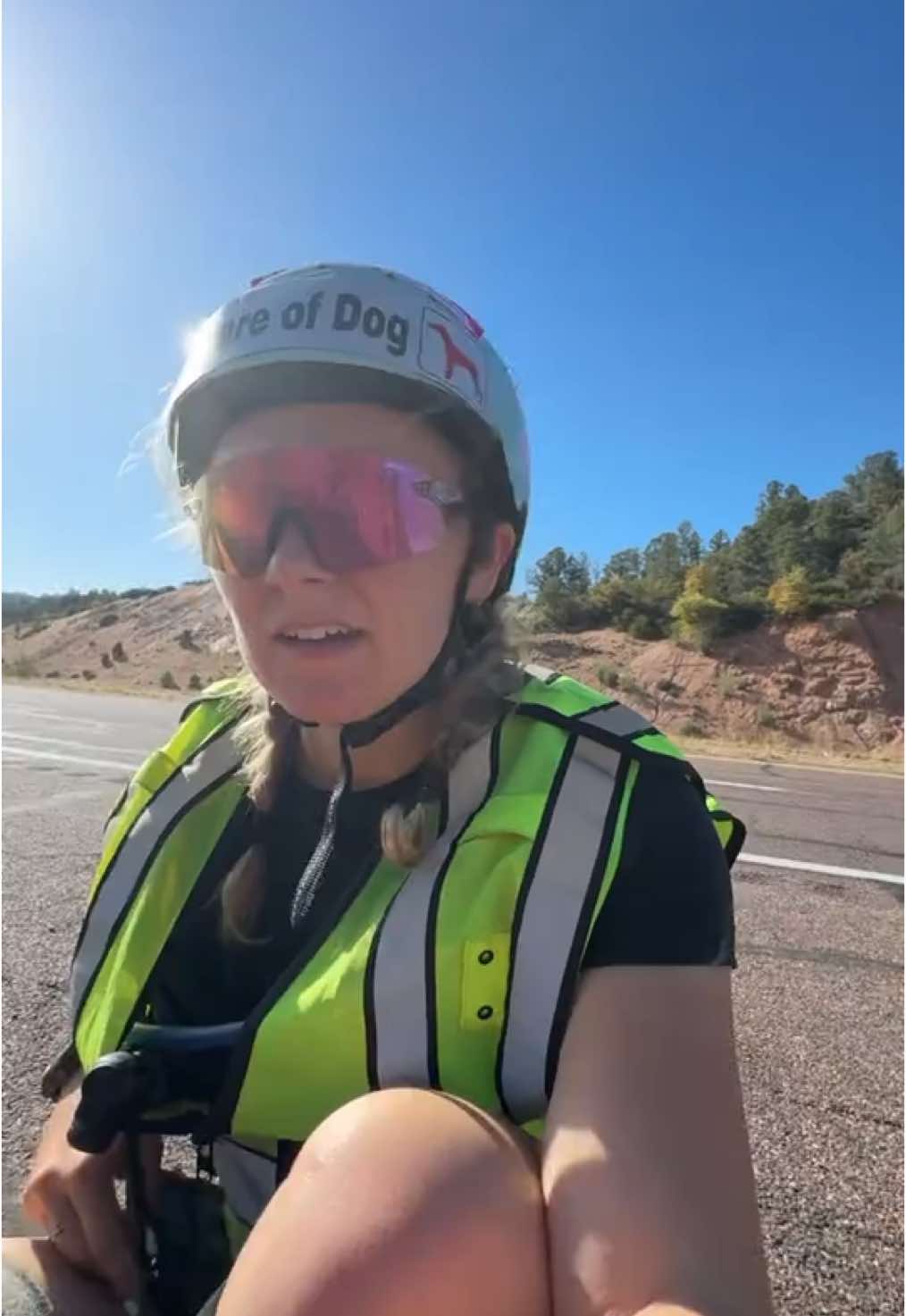 Day 26: The grass is always greener on the other side of The Rim #skatethestates #skatethestates2025 #skateacrossAmerica