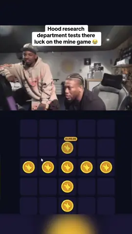 Hood research department tests there luck on the mine game 😭 #kickstreaming #zias 