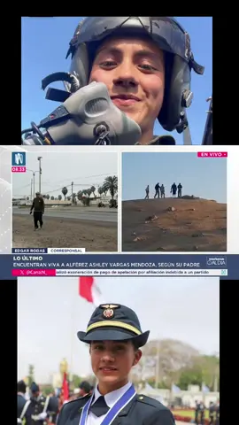 🔴#VIDEO | ASHLEY ES ENCONTRADA CON VIDA💚❤️ Encuentran con vida a piloto de la FAP desaparecida en Pisco 🙏🥹 Ashley Vargas Mendoza, alférez de la Fuerza Aérea del Perú (FAP), fue hallada con vida tras tres días de intensa búsqueda. Su aeronave KT-1P había desaparecido el martes 20 de mayo cerca de las 4:00 p.m. durante una misión de navegación táctica cerca de la isla Zárate. El padre de la piloto, Edgar Vargas, confirmó la noticia e hizo un llamado urgente para conseguir una lancha que permita llegar hasta la zona donde se encuentra su hija.