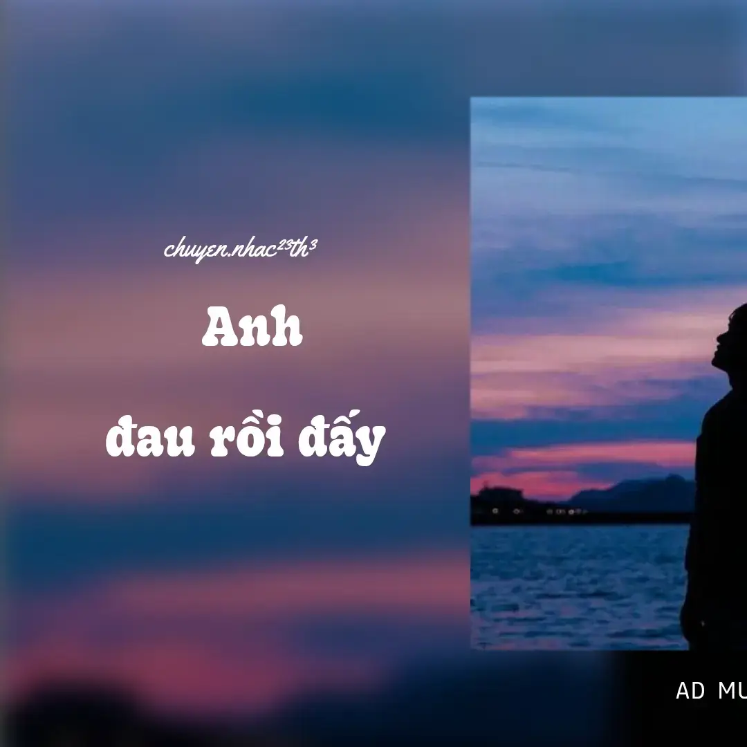 Anh đau rồi đấy remix  Anh đau rồi đấy em vừa lòng chưa  Một người yêu em nay hóa dư thừa Bao nhiêu lần sai anh đều  Xin lỗi rồi lại thất hứa  Anh đau rồi đấy không cần em nữa  Đoạn đường ta qua toàn những dối lừa  Càng nuôi hi vọng lại càng  Nhận lấy thất vọng                        X Anh đau rồi đấy em vừa lòng chưa  Một người yêu em nay hóa dư thừa  Bao nhiêu lần sai anh đều  Xin lỗi rồi lại thất hứa  Anh đau rồi đấy không cần ai nưa Đoạn đường ta qua toàn những dối lừa  Càng nuôi hi vọng lại càng  Nhận lấy thất vọng  | 📷 Hãy đeo tay nghe để có thể trải nghiệm tốt hơn 🎧  | #nhachaymoingay🎶🎧 #xuhuong #admusic🎶 