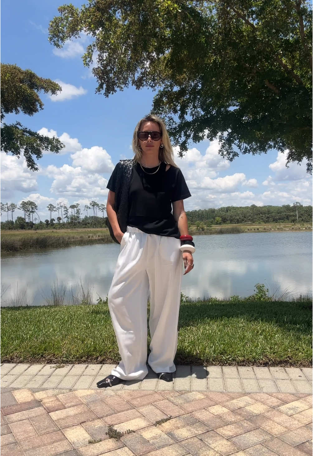 Florida life wearing @Saint Art New York #outfit #fitcheck #minimalstyle 