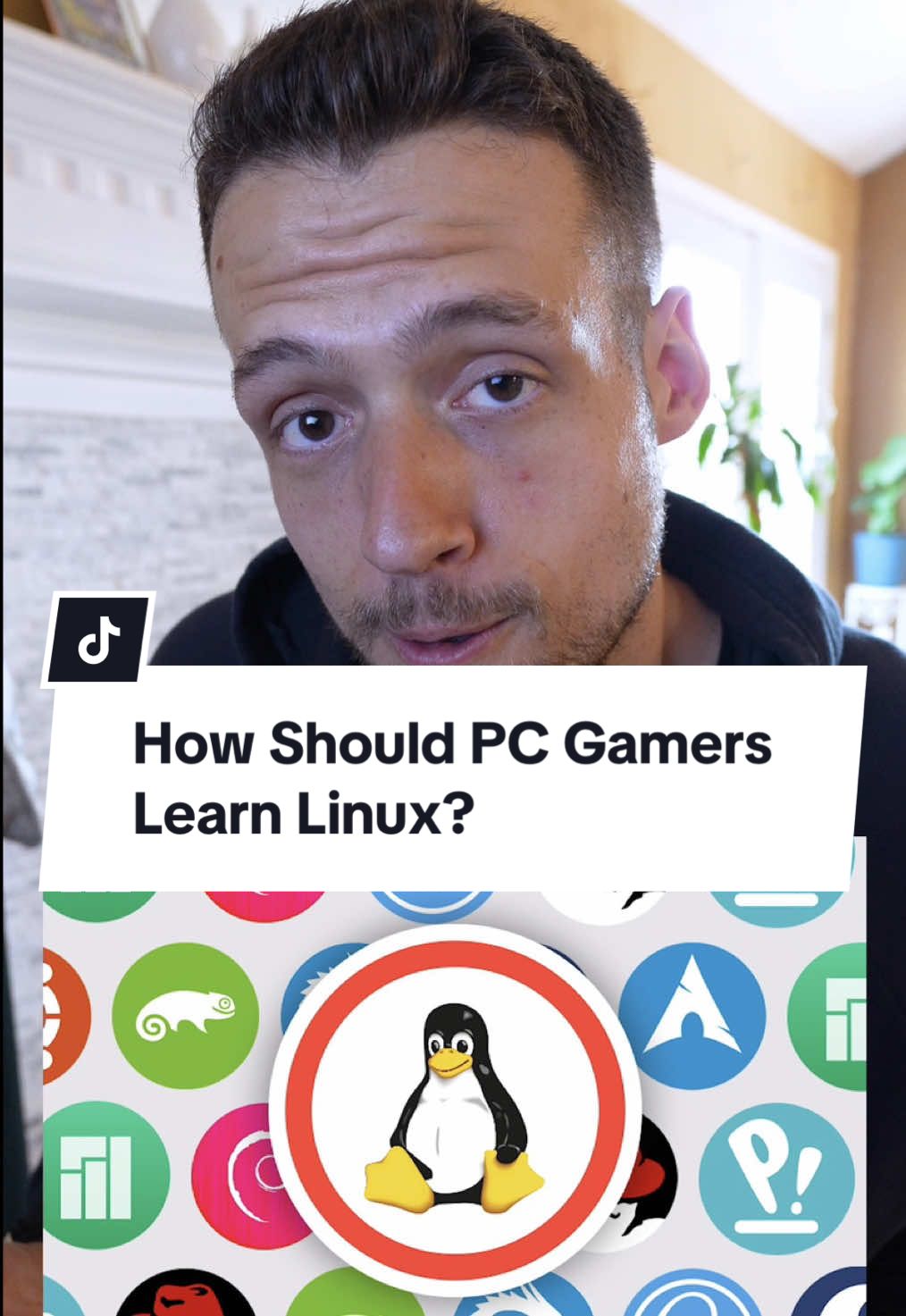 Pro tip: If you learn command line then swapping between different Linux distros becomes even easier. 👌 #PCBuild #GamingPC #PCBuilding #Linux#LearnLinux