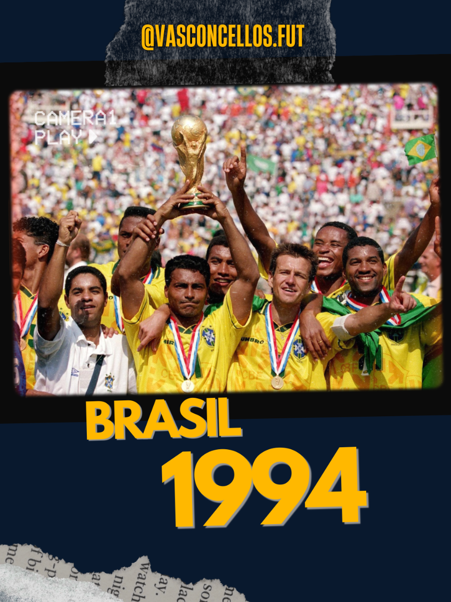 A trajetória da Seleção Brasileira  no Tetra. 🇧🇷🏆 #futebol #brasil #copadomundo 
