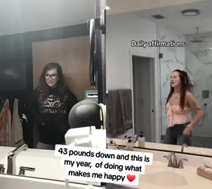 #duet with @Ashca$h #danceparty #mirror#selflovejourney #selflove#fyp #fypp#foryourpage#beyou#havefun#fypシ #friday#carrieunderwood #champion #weightloss 
