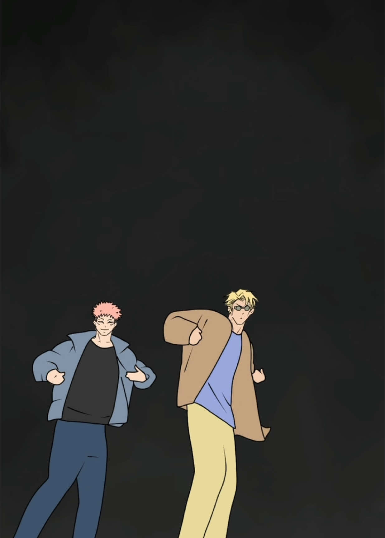 [25Hr] Ntah ngapa, postingan ini ga ada yang nonton di yt aku 🤔 apa disini bakal sepi juga ya?😩 credit video dapet dri yt #gojo #nanami #yujii #jjk #animation #procreate #rotoscope 