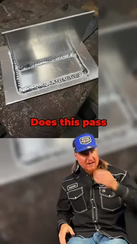 Rate My Weld: Patrick 🤔💬💥 Have you submitted your welds for us to rate? #viral #trending #bluecollar #rate #weld #tradeschool #tipsandtricks #fyp #ratemyweld #howto #aluminium