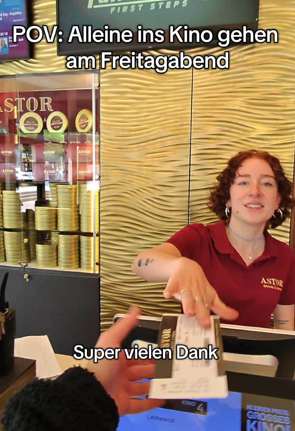 Wart ihr schon mal alleine im Kino?                            #alleine #kino #fürdich #pov #fürdichpage #fyp 
