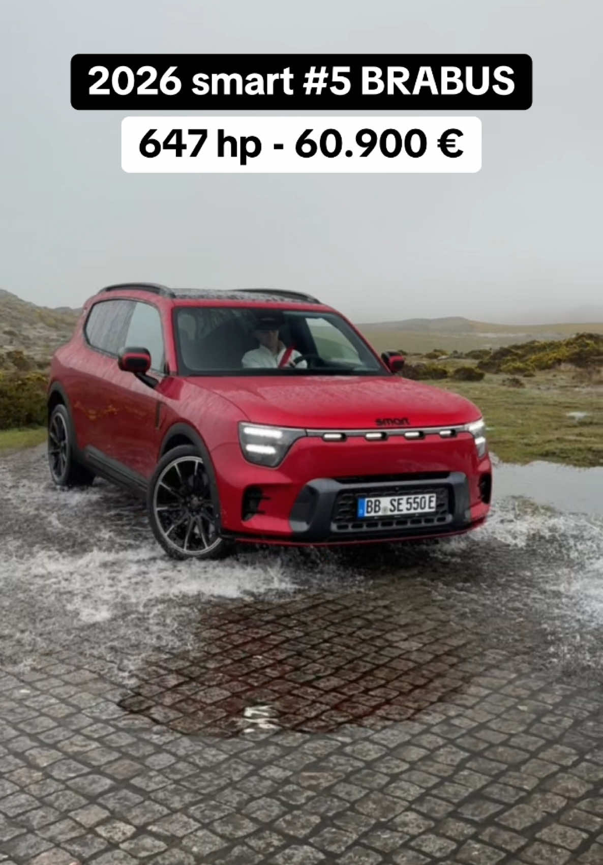 This might be the most powerful car for its price!😳 #smart #smart5 #smart5brabus #brabus