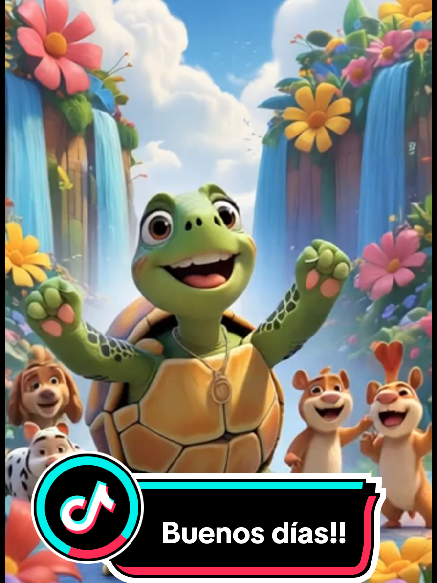 🌞🐢 ¡Despierta con alegría junto a la tortuguita Fonsi! Una canción llena de energía positiva para empezar el día con una gran sonrisa. ¡Buenos días, buenos días, con ritmo y ternura! 🎶💛 #BuenosDías #TortuguitaFonsi #CanciónInfantil #MañanasFelices #DespiertaConAlegría #MúsicaParaNiños #DiversiónEnFamilia #ViralKids #cute #foryour #kidsoftiktokfunny #kidstiktok #lagranjadezenon #tortuga 