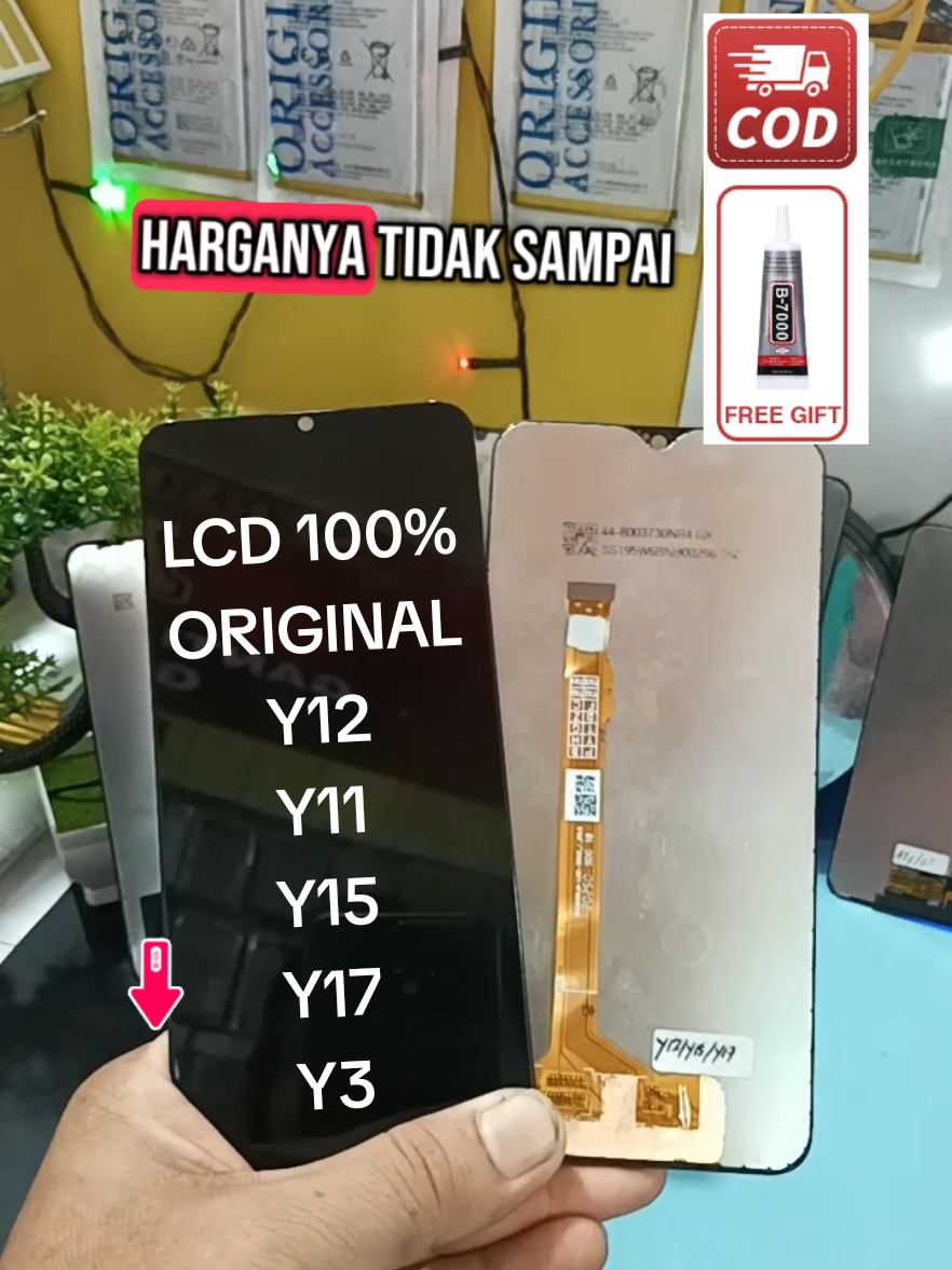 LCD 100% ORIGINAL V1VO Y12 Y15 Y17 Y11 Y3 SAMA BISA PAKE #lcdvivoy11original  #lcdvivoy12original  #lcdvivoy15original  #lcdvivoy17original  #lcdvivooriginaly12 