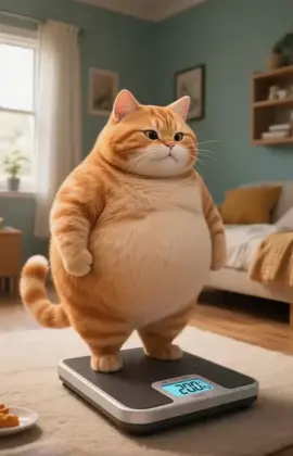 Cute cat 🐈❤️ #pageforyou #videoviral #cartoon #tik_tok #orangecat #trendingtiktok 