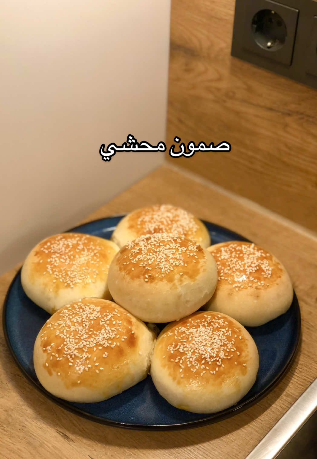 أطيب وألذ صمون محشي😋 الطعم يجنن احفظوا يمكم يفيدكم للعشه 👌🏻 المكونات والطريقة👇🏻 الحشوة صدر دجاج قطعته قطع ناعمه طاوه بيها زيت ضفت الدجاج يحمس شويه وينشف ضفت بصل مقطع ناعم ، بس يذبل البصل ضفت البهارات ( مكعب ماجي، ملعقة صغيرة كركم,ملعقة بصل بودرة ،ملعقة بودرة ثوم ، ملح) بعدها ضفت ملعقة معجون طماطه وملعقة دبس رمان بعدها ربع كوب ماء ونخلي عشر دقايق ع النار بين ماتمتص السوائل وتتسبك نضيف بقدونس مثروم ناعم  العجينة👇🏻 3 كوب طحين نصف ملعقة ملح ملعقتين سكر ملعقة خميرة كوب حليب بيضه 3 ملاعق زيت زيتون طريقة التشكيل بالفيديو واضحه من تختمر العجينه نقطعها دوائر ، اغطيها واخليها ترتاح عشر دقايق ، نفردها مثل ماموضح بالفيديو ونخلي شويه سمك حتى مايطلع الجبن ، ضفت حشوة الدجاج وجبن موزريلا وسديتها ندهن الوجه صفار بيض ورشه سمسم الشوي, فرن حامي ع درجة حرارة 180 فوك وجوه سويه والف عافية🤍 #اكسبلور #فلو #اكلات #فتافيت 