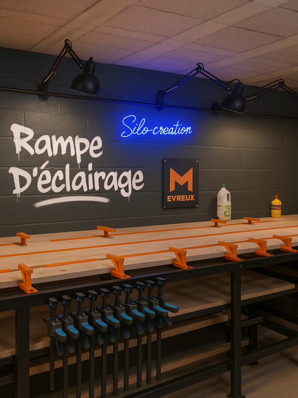 je fabrique une rampe d'éclairage à partir de palettes europe et de lampe ikea. #palette #europe #ikea #meuble #bois #bricolage 