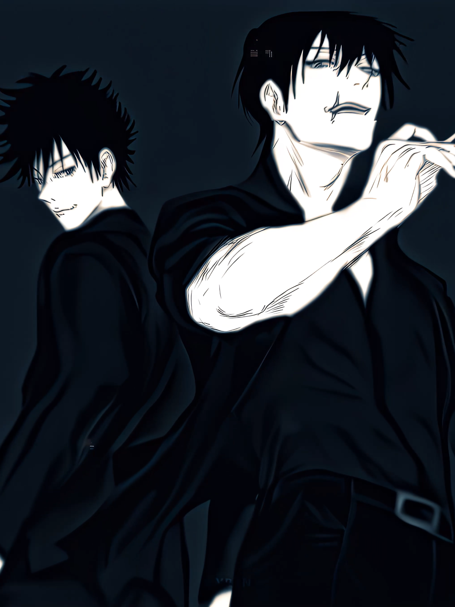 Toji and Megumi #toji #tojifushiguro #tojiedit #megumi #megumifushiguro #megumiedit #gojo #jujutsukaisen #jujutsukaisenedit