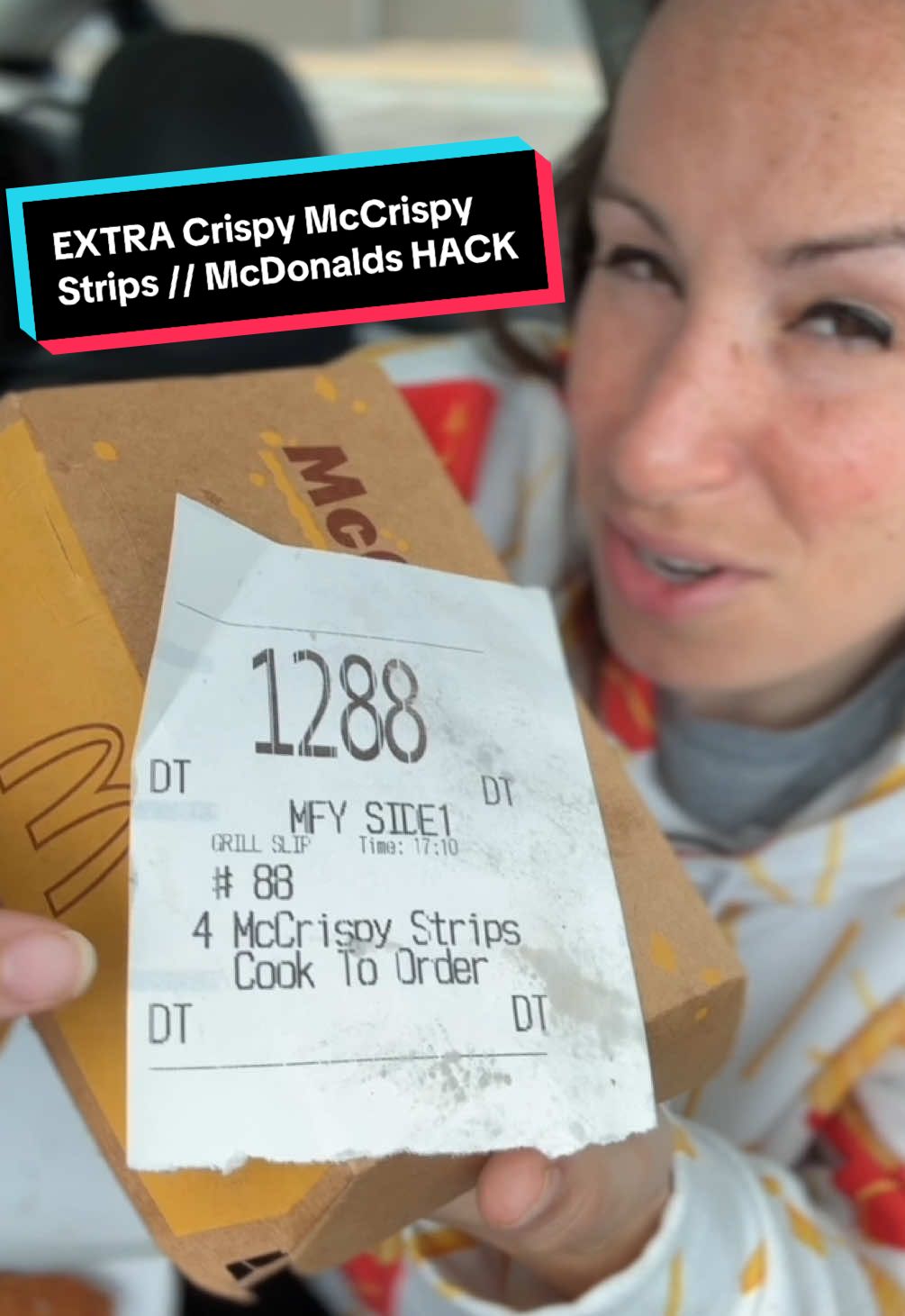 #CookedToOrder #McCrispy #Hack for #EXTRA #CRISPY #Tenders @McDonald’s! 😱😱😱 #fastfood #specialorder #tested #specialrequest #foodhack #foodhacks #mcdonalds #mcrispystrips #chicken #tenders #strios #chickentenders #LifeHack #trythis #fyp 