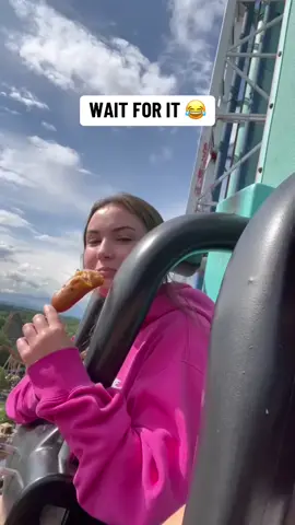 Went flying 😭 (@dev ) #rollercoaster #ride #amusementpark #rides 