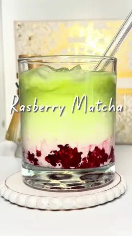 Raspberry matcha latte 🍵 lo tienes que probar  #rasberrymatcha  #matcha  #recip #bebida  #icematcha 
