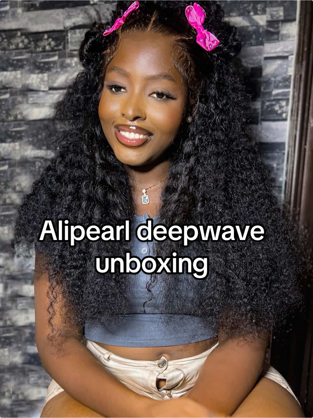 This wig is perfect 😩❤️  Quality unmatched 😍 stay tuned for the install  Click the link in bio to shop  Wig from @alipearlhair_official @alipearlwig #alipearlhair #deepwavewig #curlyhair #hdlacewig #wiginfluencer #wigpromotion #hairpromotion #unboxingvideo #wiginfluencer 