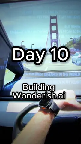 Day 10 of building Wonderish.ai - Today w'ere showing off the alpha version and building Hacker Sites 😎.