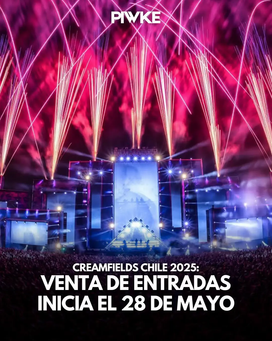 👀¡Se acabó el misterio! Después de tanto suspenso, @Creamfields_CL anunció la fecha de venta de entradas para su edición 2025. ⚡️La preventa comenzará el 28 de mayo, exclusiva para clientes del Banco de Chile y miembros de SM Friends. La venta general iniciará el 30 de mayo. 🔥Y ojo, porque Creamfields confirma que se queda en el Club Hípico para celebrar sus 20 años de historia, desmintiendo así los rumores sobre un cambio de locación. 🐎✨ Nosotros ya nos estamos preparando para esta celebración a lo grande. ¿Y tú? 🔥 #Creamfields #ThePiwke #CreamfieldsChile #Fyp #Dance #Music #Chile #Argentina 