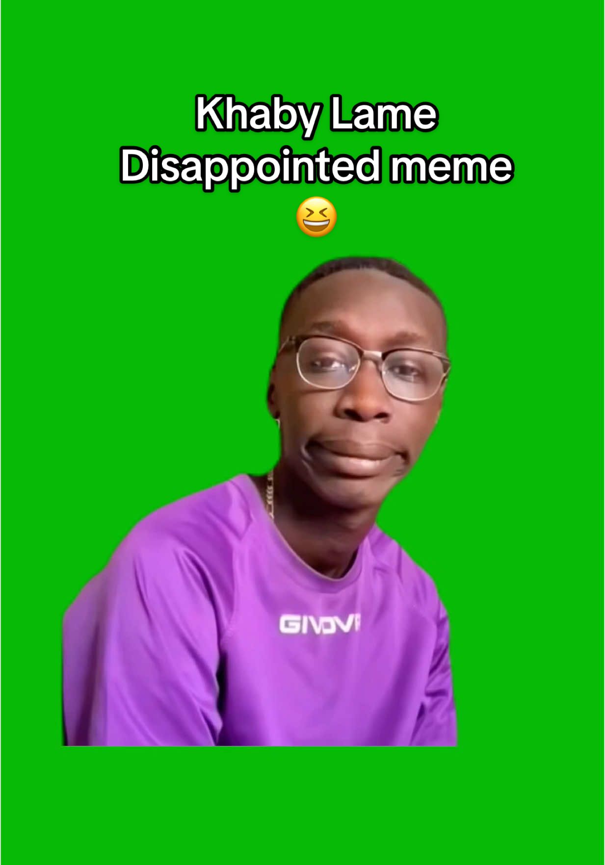 Khaby Lame Disappointed meme green screen capcut template #khabylame #meme #funny #laugh #dissapointed #joke #CapCut #capcuttemplate #greenscreenmeme 